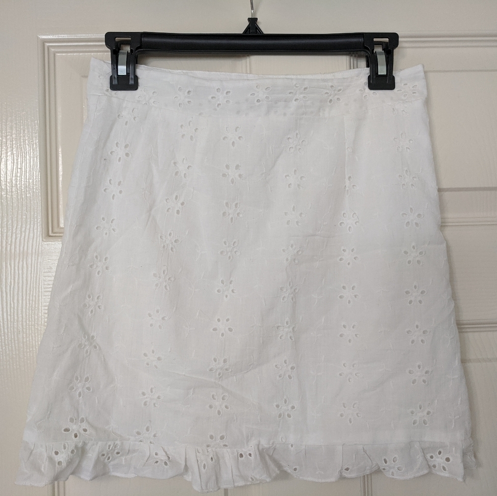 Charlotte Russe eyelet skirt